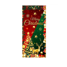 Christmas Front Door Decoration Merry Christmas 180x90 cm