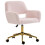 Faux Fur Rabbit Chair - Light Pink 1