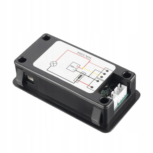 DC Voltage and Current Meter Tester 0-200V 0-100A 2