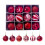 Christmas Balls Shatterproof 6cm 12 Pcs Silver Red 1