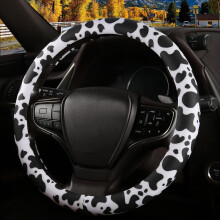 Steering Wheel Cover Leather-Texture Silicone 14.5-15 inch