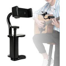 Guitar Phone Holder Adjustable Mount for Electric Guitar