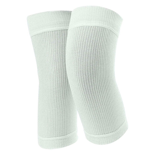 Silk-Blend Knee Warmers for Arthritis Relief and Yoga Use