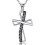 Celtic Knot Cross Necklace 925 Sterling Silver Oxidized 1