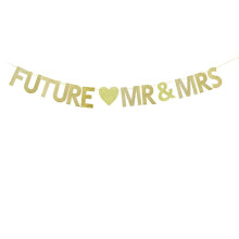 Future Mr & Mrs Banner Wedding Party Decoration