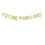Future Mr & Mrs Banner Wedding Party Decoration 1