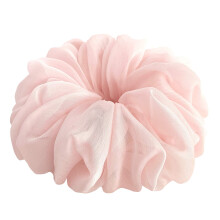 Soft Chiffon Scrunchies 38 Colors Large Ponytail Holders
