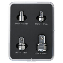 Adaptateur de Douille à Entraînement à Cliquet 1/4" 3/8" 1/2" pour Automobile et Construction