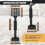 Carpet Knee Kicker, 16-5/8" Non-Adjustable Carpet Stretcher Tool, Professional Carpet Installation Kit Carpet Leveler 2