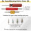 1set Air Conditioning Valve Core Kit, R12 R134a Tire Valve Core Tools, Includes Single- and Double- Removal Tool 3