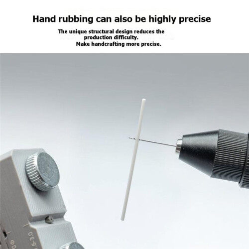 0.4-1.0mm Round Bar Vertical Center Driller Precise Positioning with Replaceable Drill Sleeve for Model Building Tool 2
