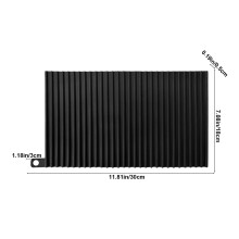 Insulated Table Mat for Kitchen Dining, Black