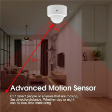 Für Tuya Zigbee 3.0 Bewegungssensor Infrarot Menschlicher Körper Infrarotsensor für Tuya für Life Zigbee2MQTT Home Assistant