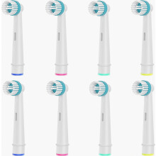 Kompatibilné s elektrickými zubnými kefkami Braun Oral-B, vhodné na čistenie medzizubných priestorov a zubných mostíkov.