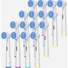 Kompatibilné s elektrickými zubnými kefkami Braun Oral-B, vhodné na čistenie medzizubných priestorov a zubných mostíkov.