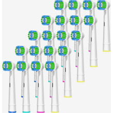 Kompatibilné s elektrickými zubnými kefkami Braun Oral-B, vhodné na čistenie medzizubných priestorov a zubných mostíkov.