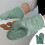 Heat Resistant Oven Mitts Non-Slip Kitchen Gloves 1