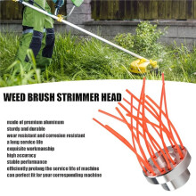 16 Lines Aluminum Trimmer Universal High Efficiency Grass Cutter Easy Install Lawn Mower Replacement Parts