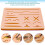 Suture Practice Pads 3 Layer Suture Pad with Wounds for Practicing Suturing - Veterinarian Students and Nurses 4