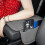 Car Armrest Cushion Cover Leather with Storage Pocket 1