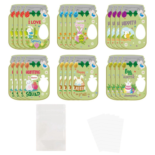 Easter Basket Message-in-a-Bottle Greeting Cards 3.4x5.8