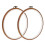 OFFIGAM Embroidery Hoops Imitation Wood 2 Pcs 1