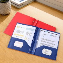 Hanging File Folders Plastic Letter Size with Pockets