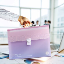 Handheld Organ Bag for Student Test Papers Plastic