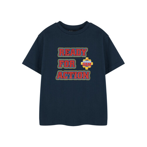 Fireman Sam (2-3 Years) Fireman Sam Short Sleeved T-Shirt (Boys Blue)