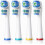 Compatível com escovas de dentes elétricas Braun Oral-B, ideal para limpeza entre os dentes e em próteses. 1