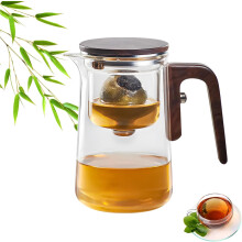 Enchanti Glass Tea Pot with Infuser 27 oz