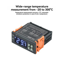 ZFX-1000R Digital Temperature Controller 12-100V LED Thermostat Thermoregulator 16A Output Heating Cooling Control