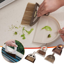 Hand Mini Broom and Dustpan Set Compact Portable 2-Piece
