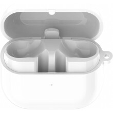Ersatz-Ladecase für Ohrhörer, kompatibel mit Samsung Galaxy Buds 3 Pro Ladecases, Ladebox, Halterung, Kopfhörerzubehör für SM-R630 (Weiß)