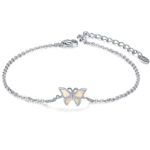 Butterfly Bracelet 925 Sterling Silver 1 Pack