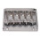 Ett Set 5-Strängars Basbrygga för Basgitarr Sadel Gitarrtillbehör Delar Musikinstrument Silver 3