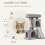 Cat Tree for Indoor Cats 81cm Cat Scratching Post Scratch Board Kitten Tower Climbing Frame Grey 6