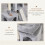 Cat Tree for Indoor Cats 81cm Cat Scratching Post Scratch Board Kitten Tower Climbing Frame Grey 7