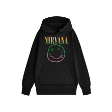 (Large) Nirvana Hoodie (Unisex Black)