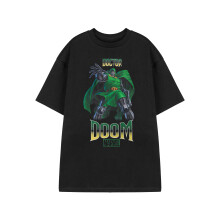 (Medium) Marvel Fantastic Four Short Sleeved T-Shirt (Mens Black)