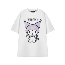 (X-Large) Hello Kitty Short Sleeved T-Shirt (Womens White)