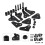 Suporte de Elevação de Altura de Motocicleta Kit de Suspensão de 2 Polegadas Peças UTV para  UFORCE 1000/1000XL 2021-2025 3