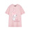 Hello Kitty (Medium) Hello Kitty Short Sleeved T-Shirt (Womens Pink) 1