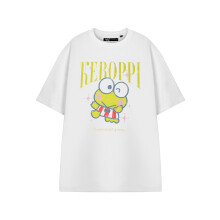 (Medium) Hello Kitty Short Sleeved T-Shirt (Womens White)