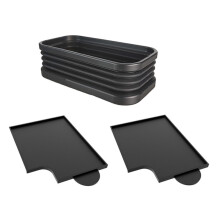 Set di Tappetini per Caffè Blow Hopper per Macinacaffè Espresso per ES601 ES655 ES701 con Vassoio Antigoccia In Silicone