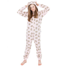 (11-12 Years) Pusheen Onesie (Girls Pink)