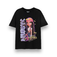 (X-Large) Bratz Short Sleeved T-Shirt (Womens Black)