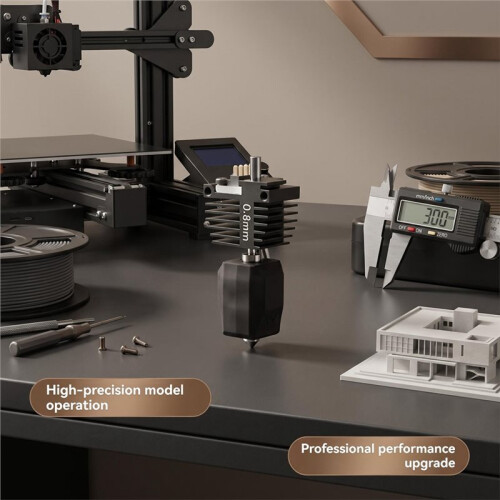 Kit de Hotend com Bico de 0,8mm para Impressora 3D para Flashforge Creator 5/5 Pro, Cabeça de Extrusora de Metal 1