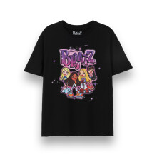 (Small) Bratz Short Sleeved T-Shirt (Womens Black)