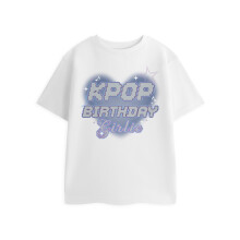 (5-6 Years) Show Me The Merch Short Sleeved T-Shirt (Girls White)